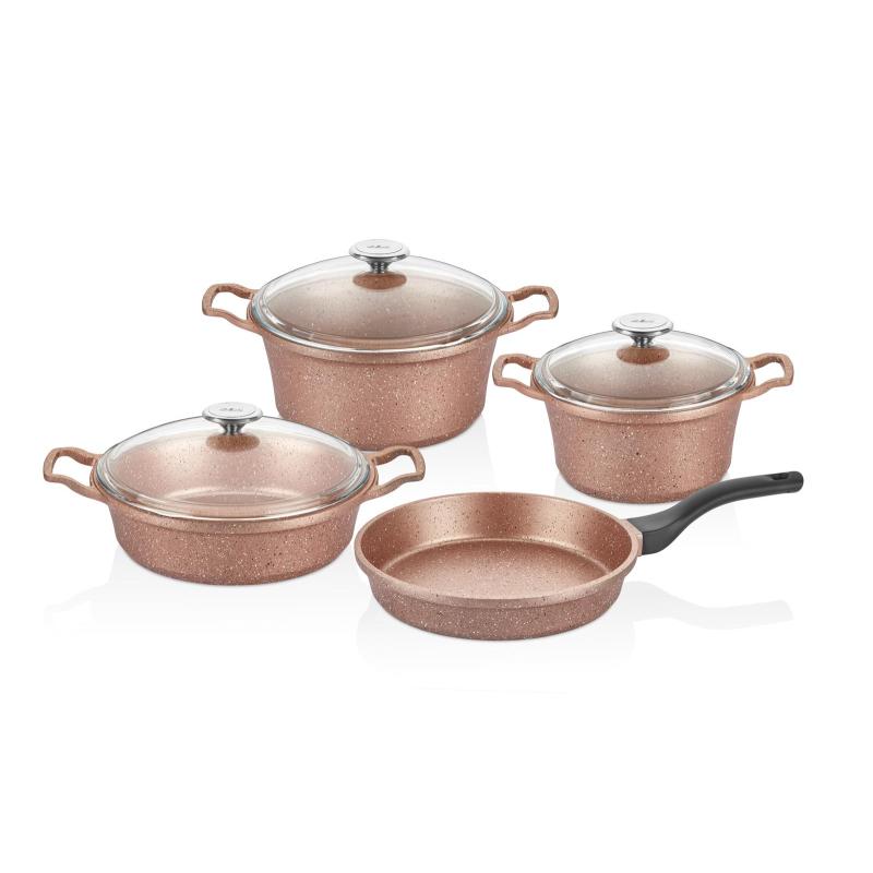 CEM EFDAL 7 PRÇ DÖKÜM ROSE SET